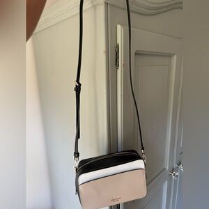 Kate Spade New York Harper Crossbody Black/tan/cream